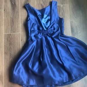 Lulu’s - Blue Dress with Back Bow